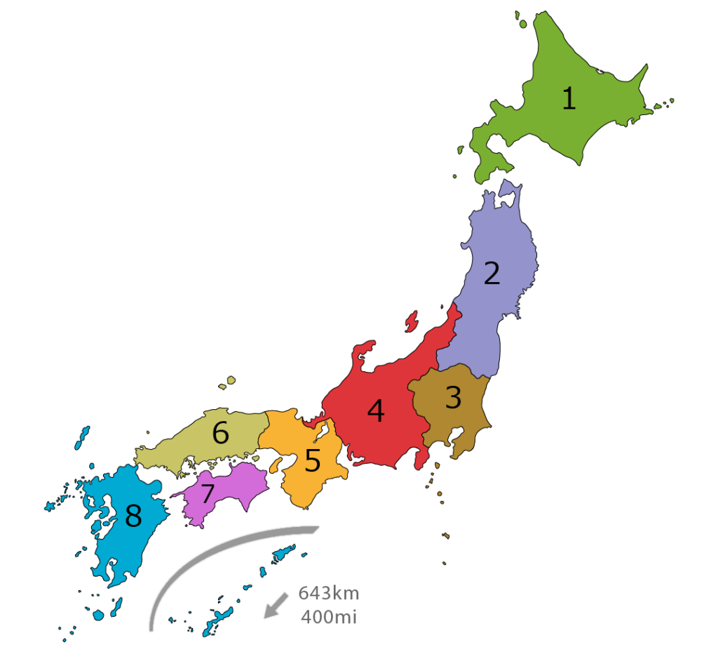 Regions of Japan – Media Rogue